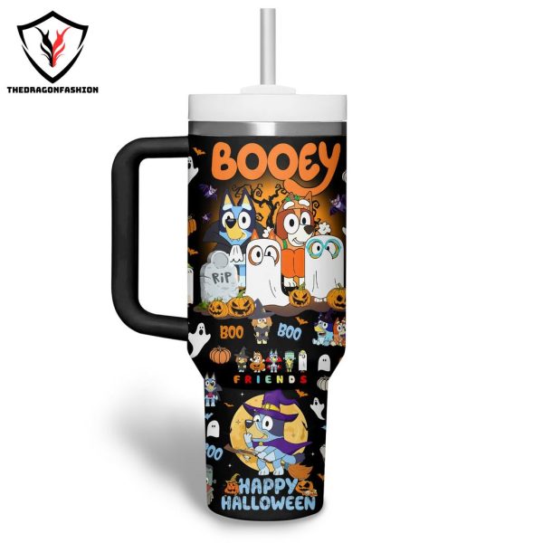 Booey Trick Or Treat Tumbler With Handle And Straw