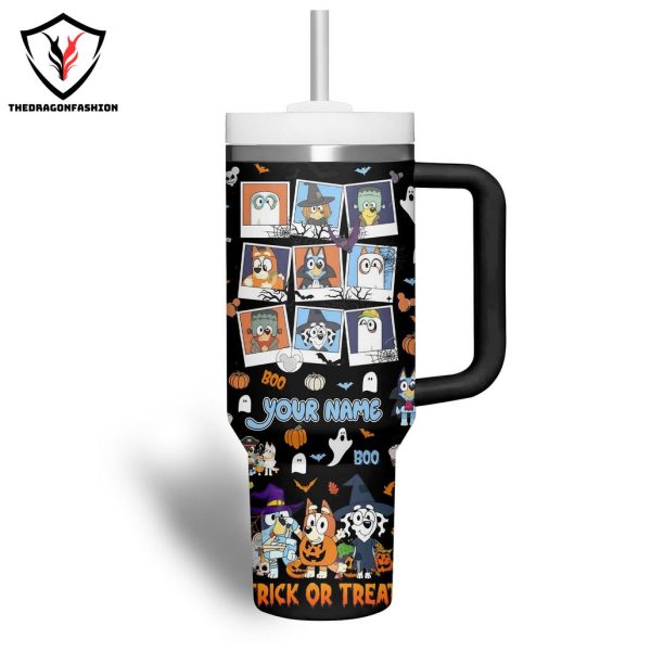 Booey Trick Or Treat Tumbler With Handle And Straw