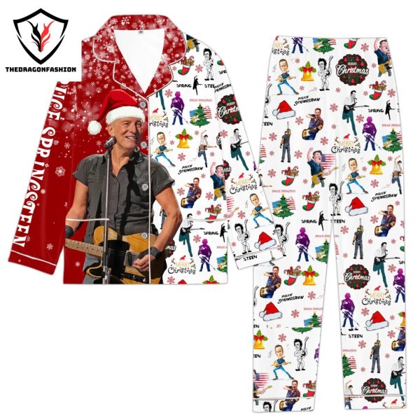 Bruce Springsteen Merry Christmas Baby Pajamas Set