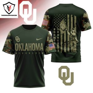 Oklahoma Sooners Boomer Sooner 3D T-Shirt