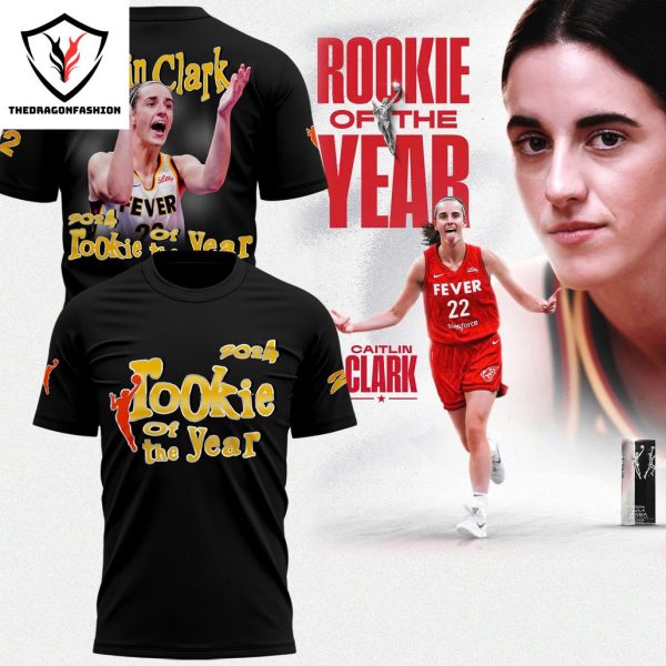 Caitlin Clark 2024 Rookie Of The Year 3D T-Shirt