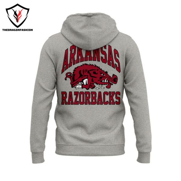 Coach John Calipari Arkansas Razorbacks Basketball Hoodie – Grey