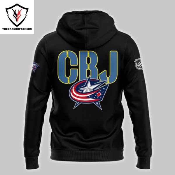 Columbus Blue Jackets Hockey 2024 Hoodie – Black