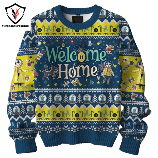 Coraline Welcome Home Design Sweater