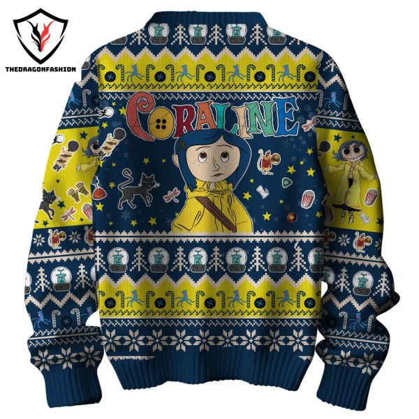 Coraline Welcome Home Design Sweater