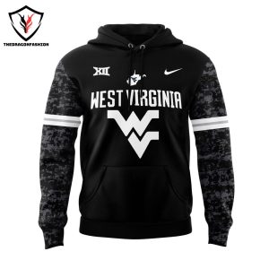 2024 West Virginia Mountaineers Design Black Hoodie