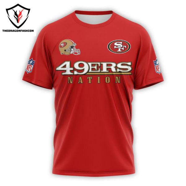 Damn Right I Am A San Francisco 49ers Fan Win Or Lose 3D T-Shirt