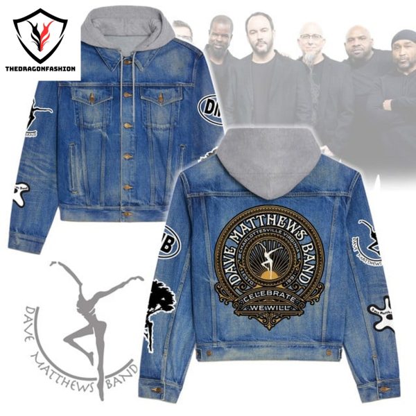 Dave Matthews Band Celebrate We Will  Hooded Denim Jacket