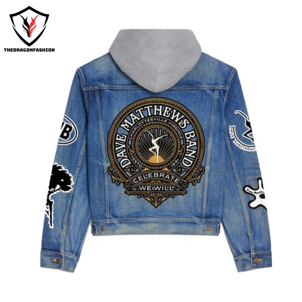 Dave Matthews Band Celebrate We Will  Hooded Denim Jacket