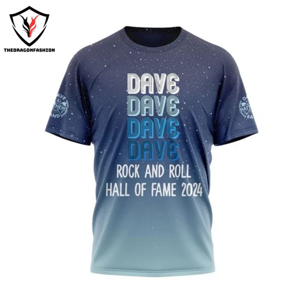 Dave Matthews Band Rock And Roll Hall Of Fame 2024 3D T-Shirt