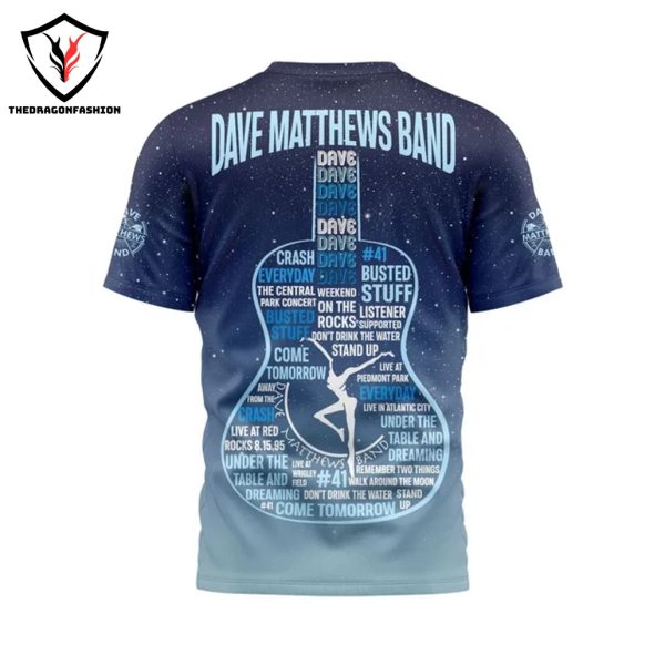 Dave Matthews Band Rock And Roll Hall Of Fame 2024 3D T-Shirt