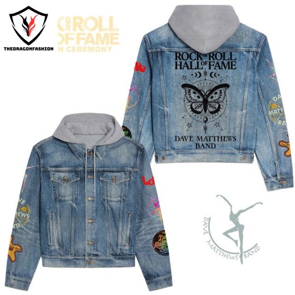 Dave Matthews Band Rock & Roll Hall Of Fame Hooded Denim Jacket