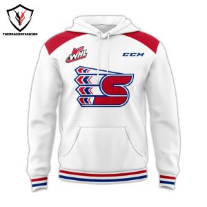 Personalized Spokane Chiefs 2024 Design Hoodie – White