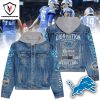 Bear Nation Chicago Bears Hooded Denim Jacket