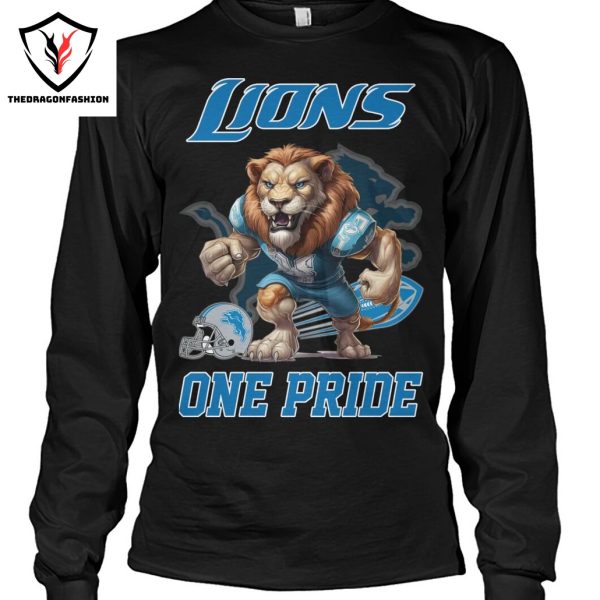 Detroit Lions One Pride Unisex T-Shirt