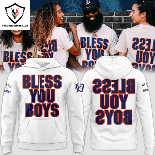 Detroit Tigers Team Bless You Boys Hoodie