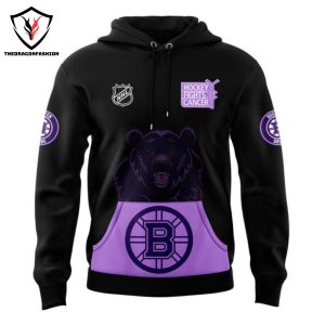 Boston Bruins x Hockey Fights Cancer 2024 Hoodie