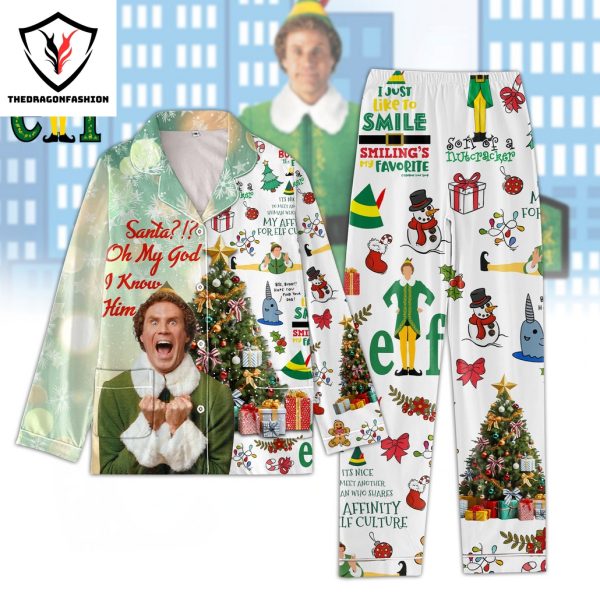 ELF – Santa Oh My God I Know Him Pajamas Set