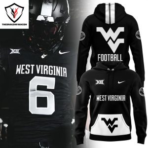 West Virginia Mountaineers Football 2024 Coal Rush Blackout 3D T-Shirt