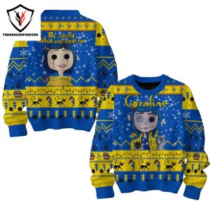 Coraline Welcome Home Design Sweater