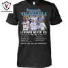 End Of An Era Oakland Athletics x Golden State Warriors x Las Vegas Raiders Signature Thank You For The Memories Unisex T-Shirt