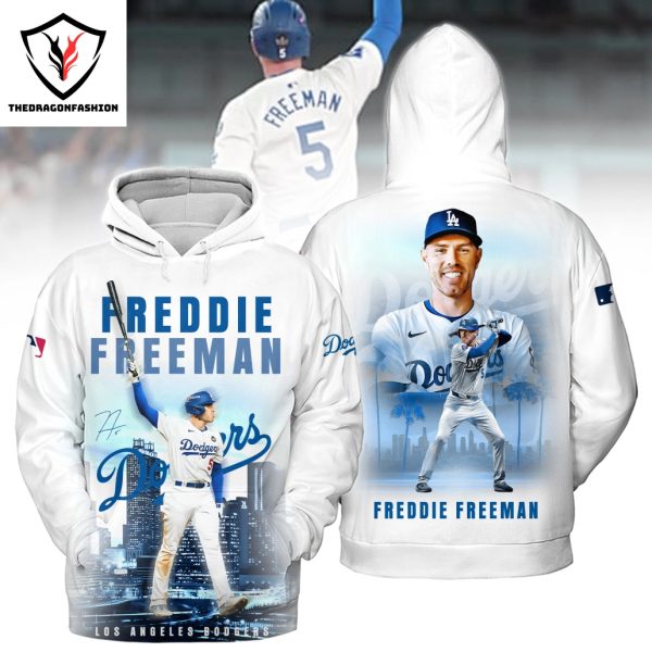 Freddie Freeman Los Angeles Dodgers Signature Hoodie