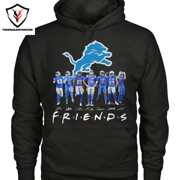 Friends Detroit Lions Signature Unisex T-Shirt