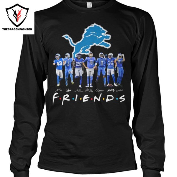 Friends Detroit Lions Signature Unisex T-Shirt