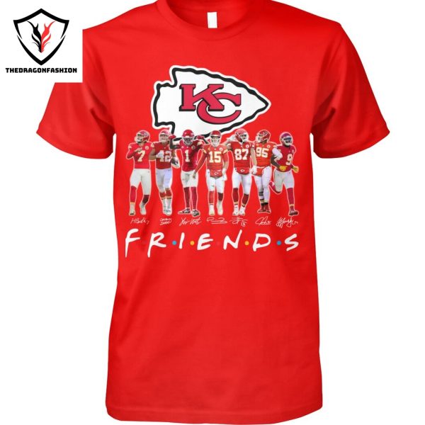 Friends Kansas City Chiefs Signature Unisex T-Shirt