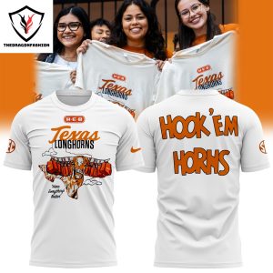 Here Everything Better – Hook Em Horns Texas Longhorns 3D T-Shirt