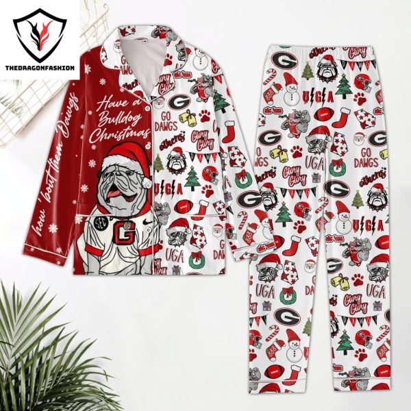 Georgia Bulldogs – Have Bulldogs Christmas Pajamas Set