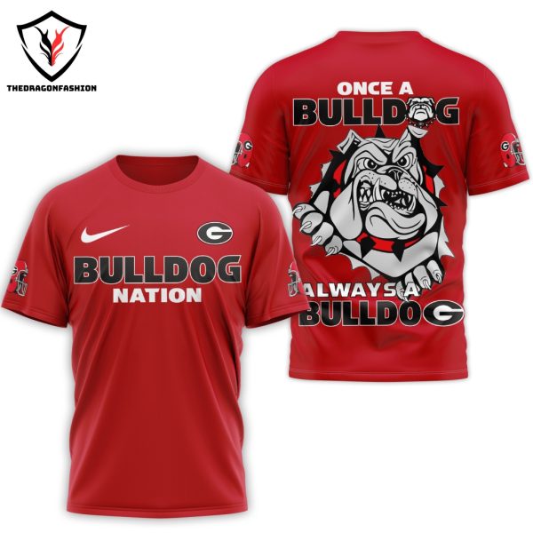 Georgia Bulldogs – One A Bulldogs Always A Bulldogs 3D T-Shirt