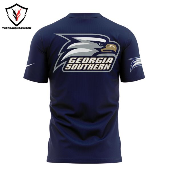 Georgia Southern Eagles Football Jesus Won 3D T-Shirt