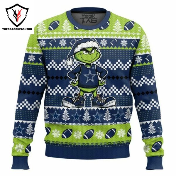 Ho Ho Home Team Dallas Cowboys Sweater