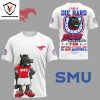 I Am A Die Hard SMU Mustangs Fan 3D T-Shirt – Red