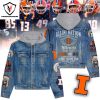 Arizona Wildcats Nation Bear Down Hooded Denim Jacket