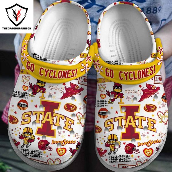 Iowa State Cyclone – Go Cyclone Crocs