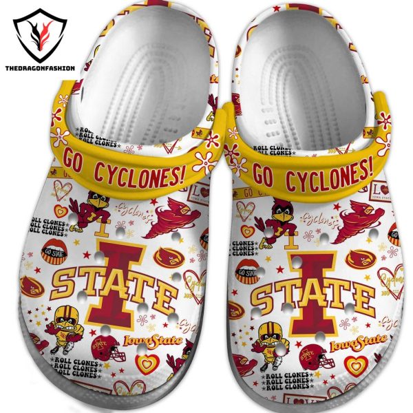 Iowa State Cyclone – Go Cyclone Crocs