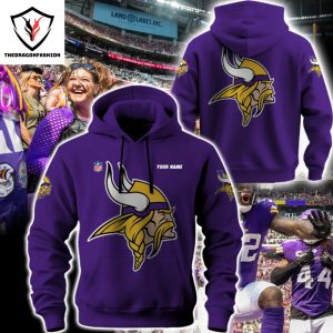 Personalized 2024 Minnesota Vikings Design Hoodie – Purple