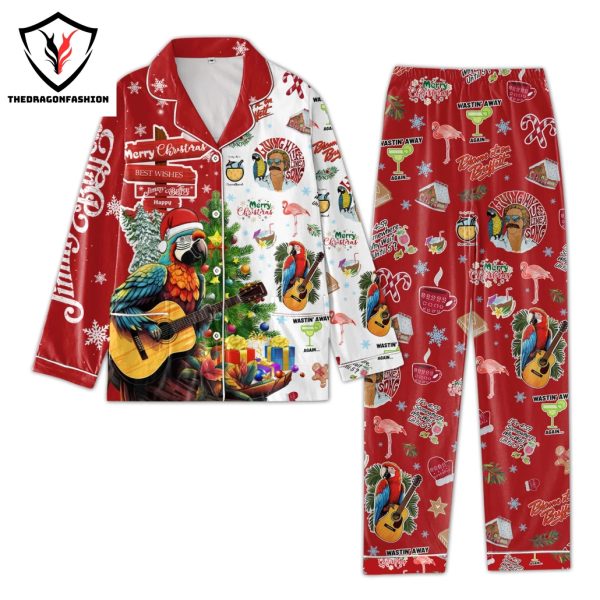 Jimmy Buffett Merry Christmas Best Wishes Pajamas Set