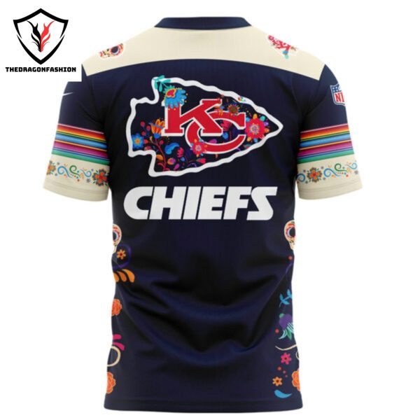 Kansas City Chiefs 2024 Dia De Los Muertos Pullover 3D T-Shirt