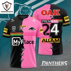 2024 Penrith Panthers NRL Champs 3D T-Shirt