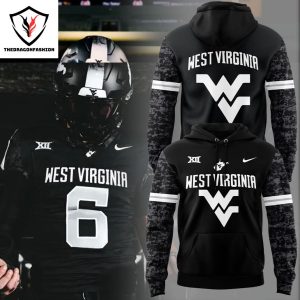 West Virginia Mountaineers Football 2024 Coal Rush Blackout Hoodie