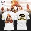 Legend Kirk Ferentz Iowa Hawkeyes Football 3D T-Shirt – Black