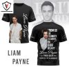 Liam Payne 1993-2024 Signature Thank You For The Memories 3D T-Shirt