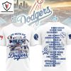 Live Breathe Blue Los Angeles Dodgers 3D T-Shirt