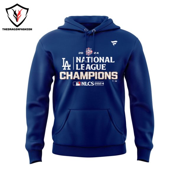 Los Angeles Dodgers 2024 National League Champions Hoodie – Blue