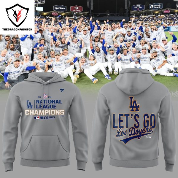 Los Angeles Dodgers 2024 National League Champions – LA  Dodgers Let Go Hoodie