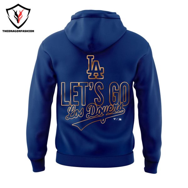 Los Angeles Dodgers 2024 National League Champions – LA  Dodgers Let Go Hoodie – Blue