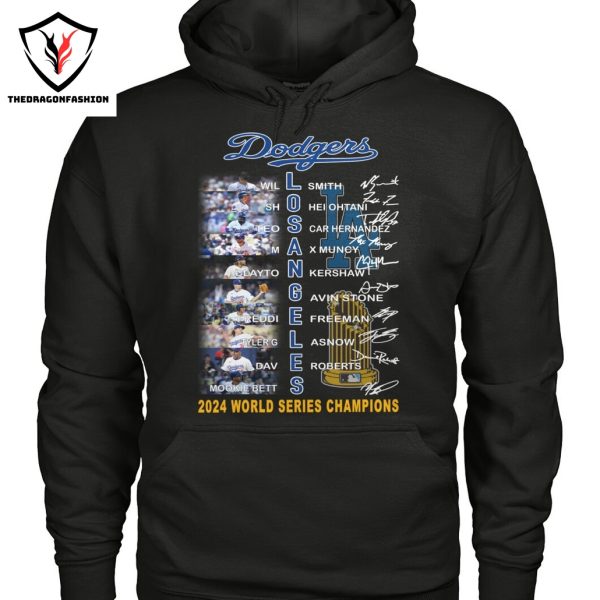 Los Angeles Dodgers Signature 2024 World Series Champions Unisex T-Shirt